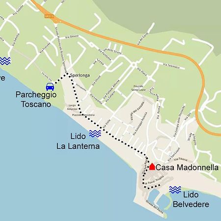Casa Vacanza Madonnella 12 Sperlonga Exteriör bild